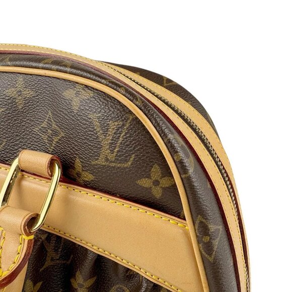 Auth LOUIS VUITTON Monogram Mizi Handbag Brown M40058 - z4054 - Picture 7 of 13